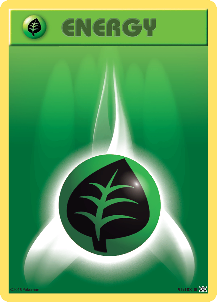 Grass Energy (91/108) [XY: Evolutions] | Game Haven TX