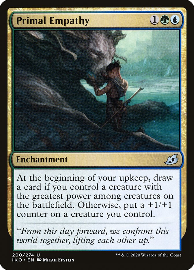 Primal Empathy [Ikoria: Lair of Behemoths] | Game Haven TX