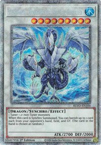 Trishula, Dragon of the Ice Barrier (Starlight Rare) [BLVO-EN100] Starlight Rare | Game Haven TX