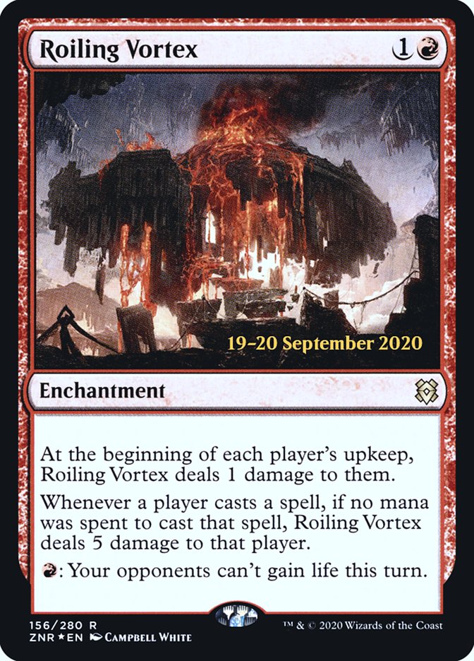 Roiling Vortex [Zendikar Rising Promos] | Game Haven TX