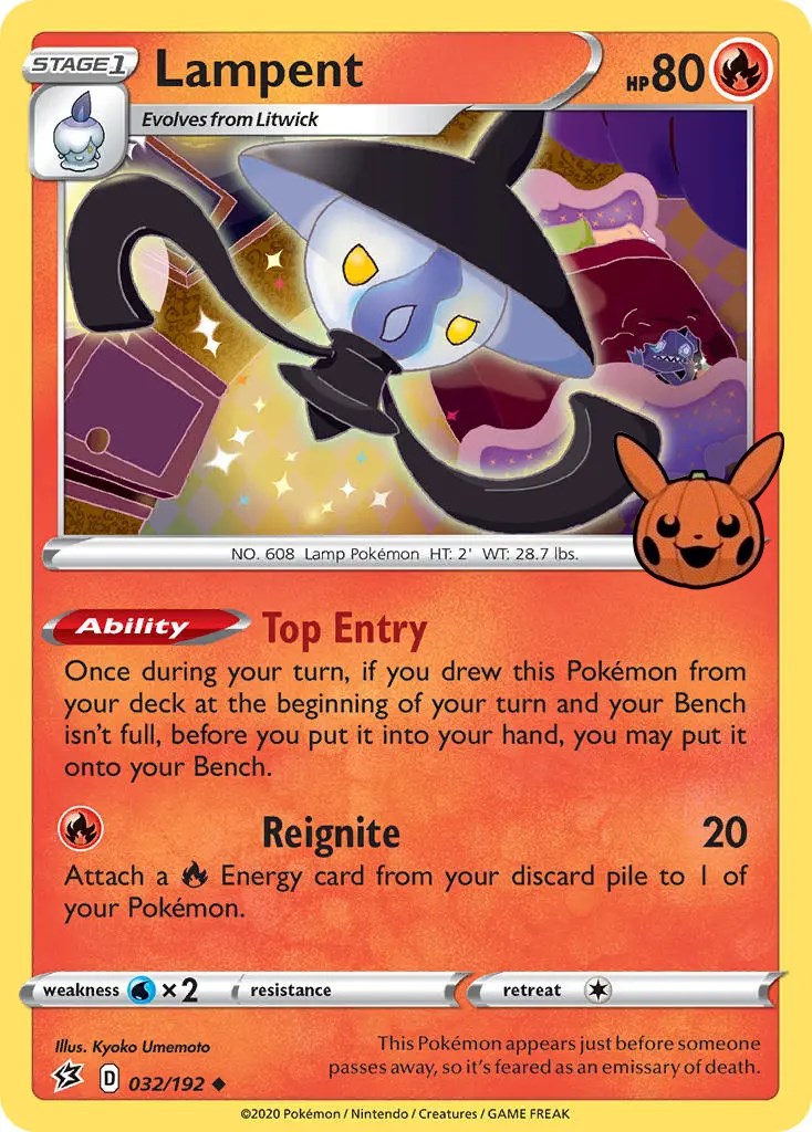 Lampent (032/192) [Trick or Trade] | Game Haven TX