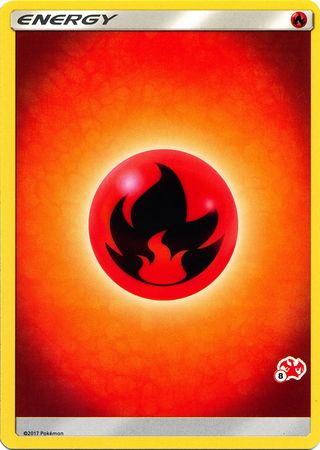 Fire Energy (Charizard Stamp #8) [Battle Academy 2020] | Game Haven TX