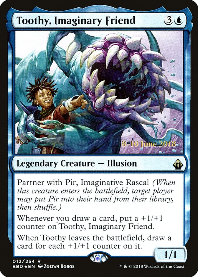 Toothy, Imaginary Friend [Battlebond Promos] | Game Haven TX