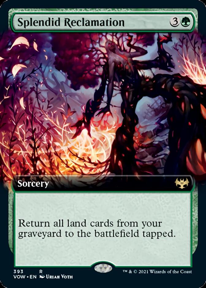Splendid Reclamation (Extended) [Innistrad: Crimson Vow] | Game Haven TX