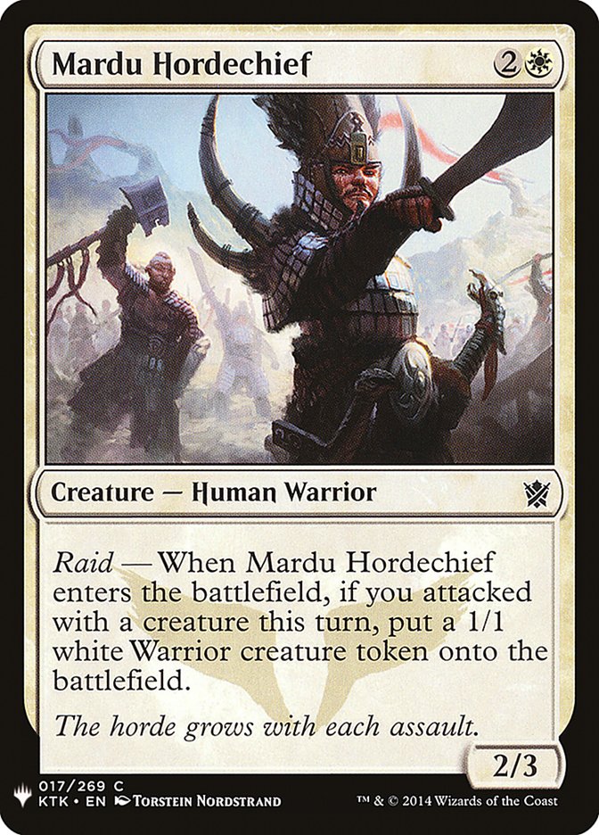 Mardu Hordechief [Mystery Booster] | Game Haven TX
