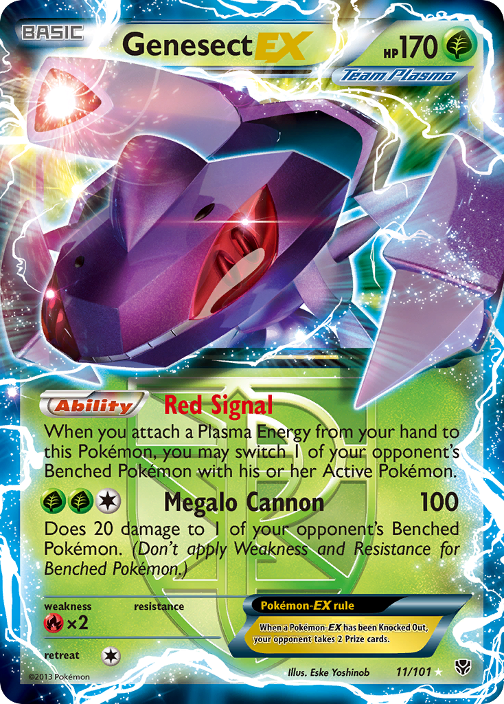 Genesect EX (11/101) [Black & White: Plasma Blast] | Game Haven TX