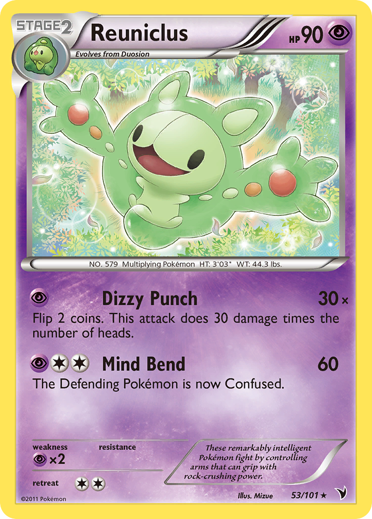 Reuniclus (53/101) [Black & White: Noble Victories] | Game Haven TX