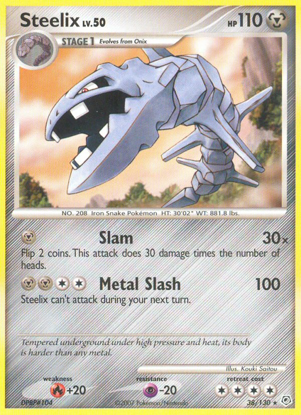 Steelix (38/130) [Diamond & Pearl: Base Set] | Game Haven TX