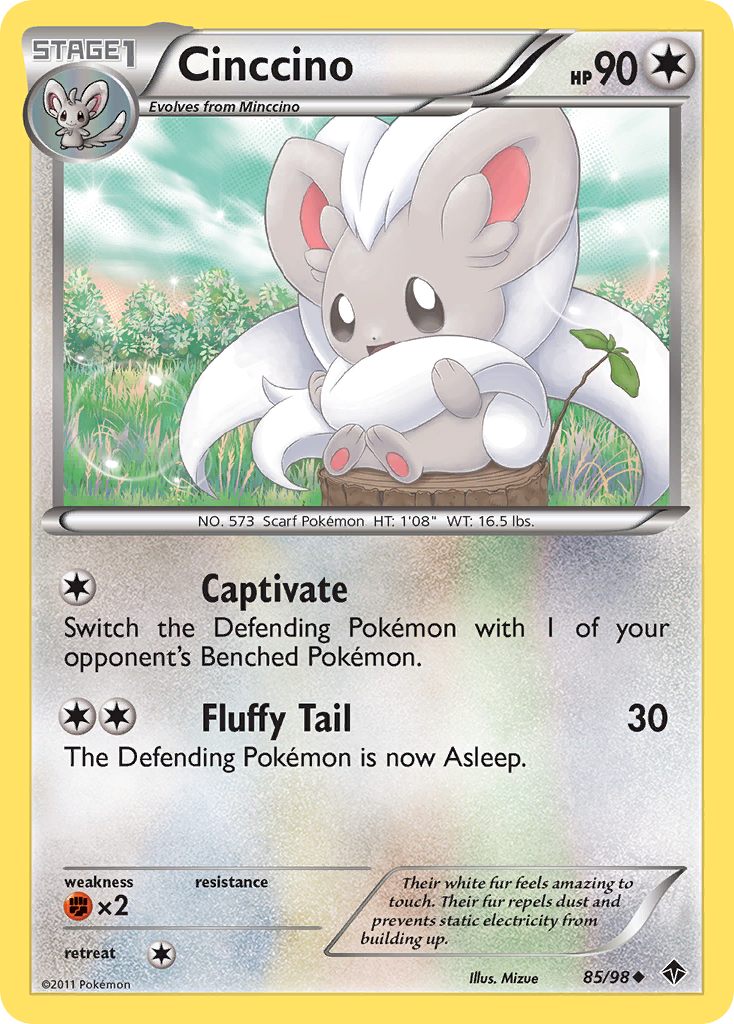 Cinccino (85/98) [Black & White: Emerging Powers] | Game Haven TX