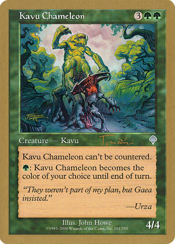 Kavu Chameleon (Jan Tomcani) [World Championship Decks 2001] | Game Haven TX