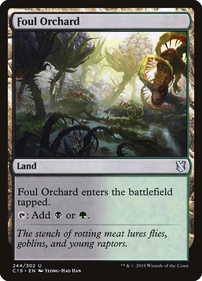 Foul Orchard [Commander 2019] | Game Haven TX