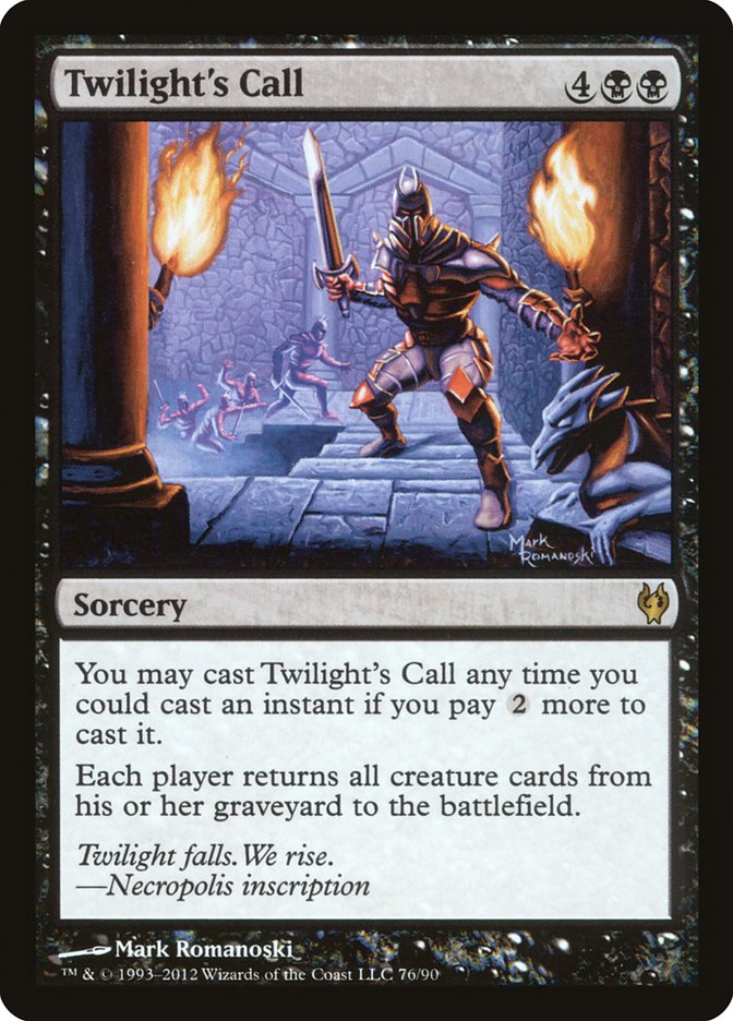 Twilight's Call [Duel Decks: Izzet vs. Golgari] | Game Haven TX