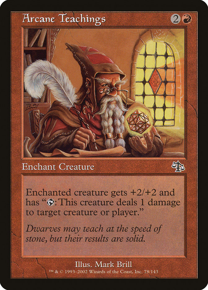 Arcane Teachings [Judgment] | Game Haven TX
