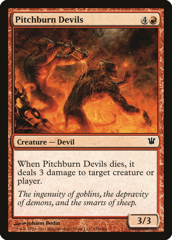 Pitchburn Devils [Innistrad] | Game Haven TX