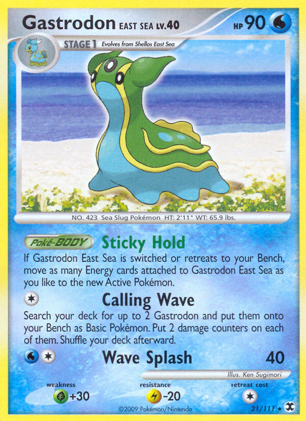 Gastrodon East Sea (21/111) [Platinum: Rising Rivals] | Game Haven TX