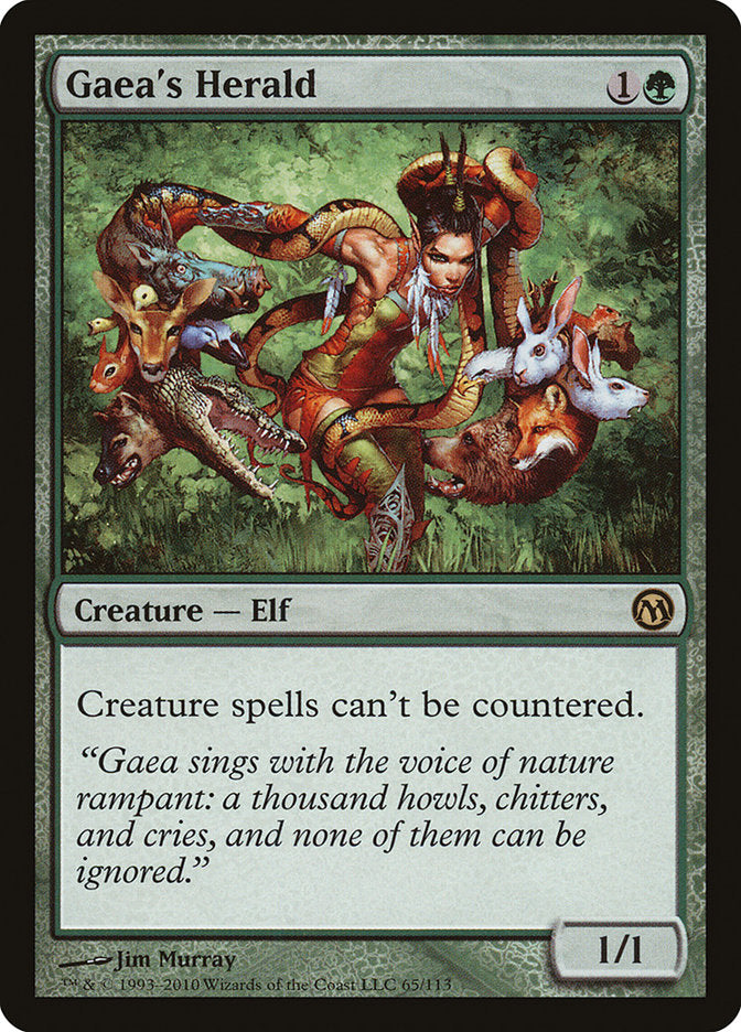 Gaea's Herald [Duels of the Planeswalkers] | Game Haven TX