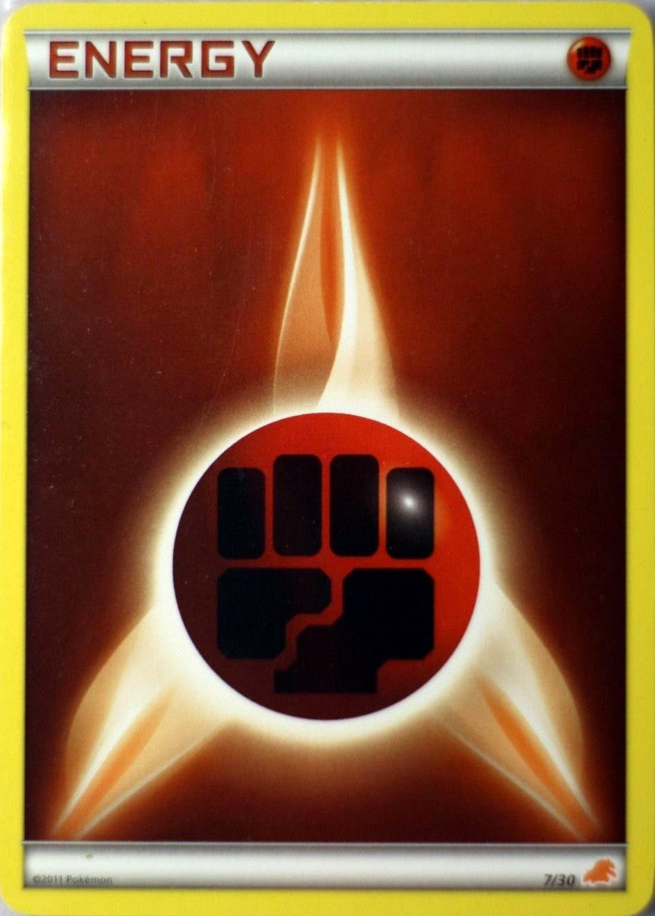 Fighting Energy (7/30) [Black & White: Trainer Kit - Excadrill] | Game Haven TX