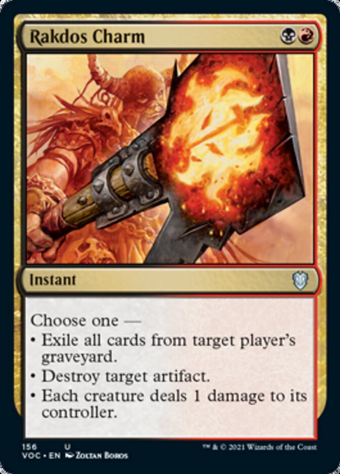 Rakdos Charm [Innistrad: Crimson Vow Commander] | Game Haven TX