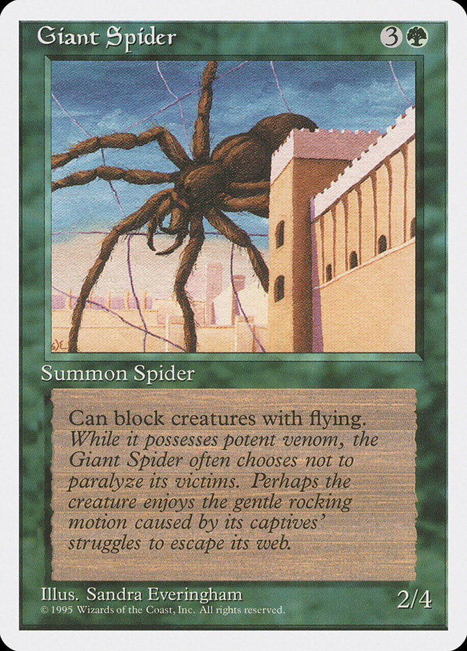 Giant Spider [Fourth Edition] | Game Haven TX