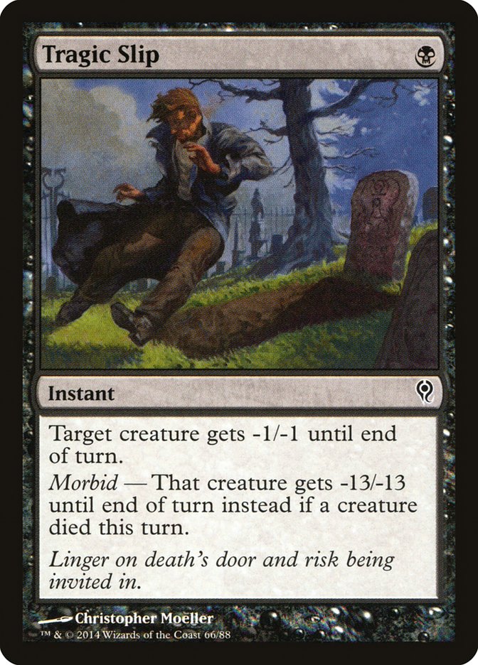 Tragic Slip [Duel Decks: Jace vs. Vraska] | Game Haven TX
