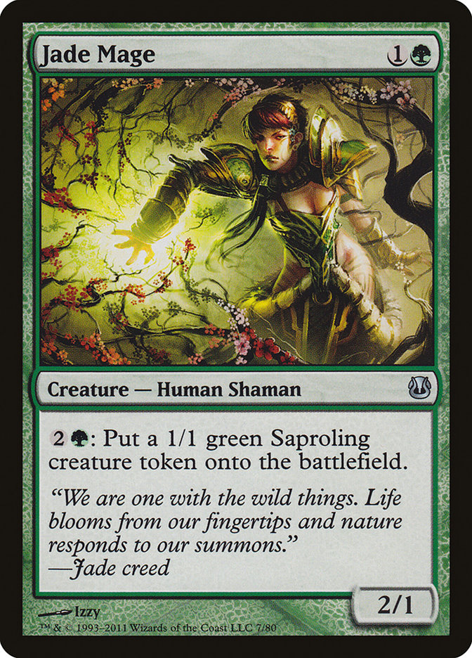 Jade Mage [Duel Decks: Ajani vs. Nicol Bolas] | Game Haven TX