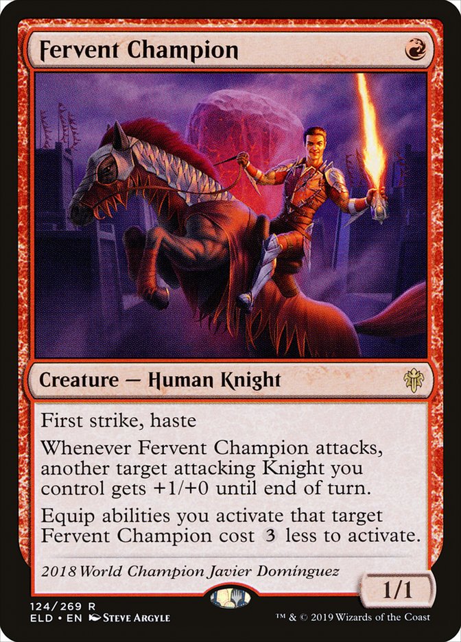 Fervent Champion [Throne of Eldraine] | Game Haven TX