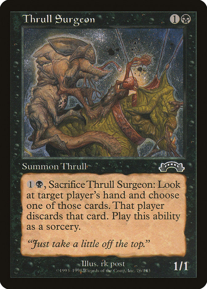 Thrull Surgeon [Exodus] | Game Haven TX