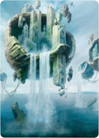 Island 2 Art Card [Zendikar Rising Art Series] | Game Haven TX