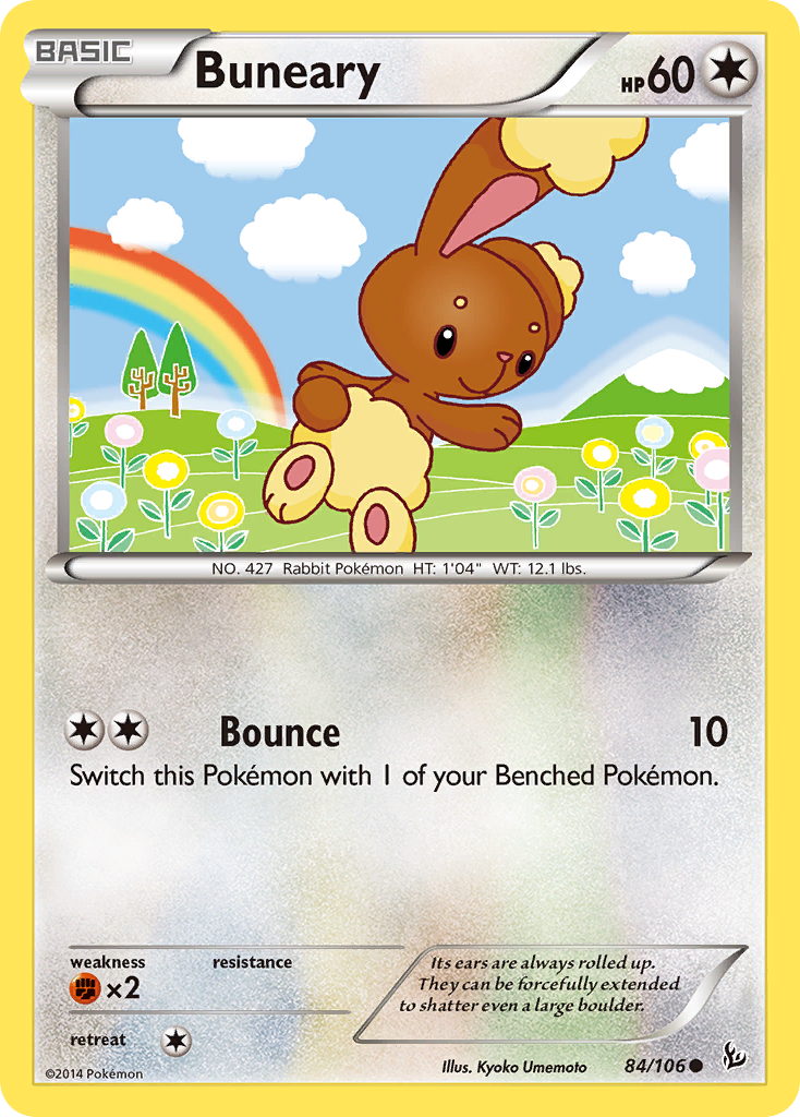 Buneary (84/106) [XY: Flashfire] | Game Haven TX