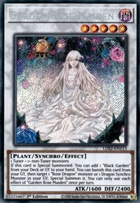 Garden Rose Maiden [LDS2-EN113] Secret Rare | Game Haven TX