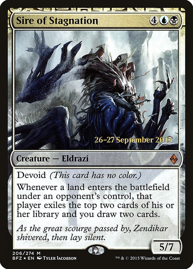 Sire of Stagnation [Battle for Zendikar Promos] | Game Haven TX