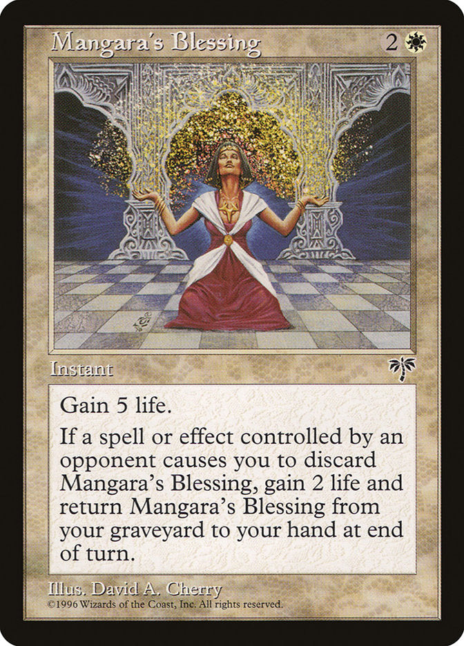 Mangara's Blessing [Mirage] | Game Haven TX