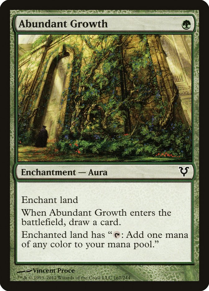 Abundant Growth [Avacyn Restored] | Game Haven TX