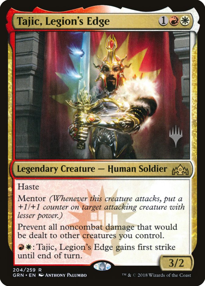 Tajic, Legion's Edge [Guilds of Ravnica Promos] | Game Haven TX