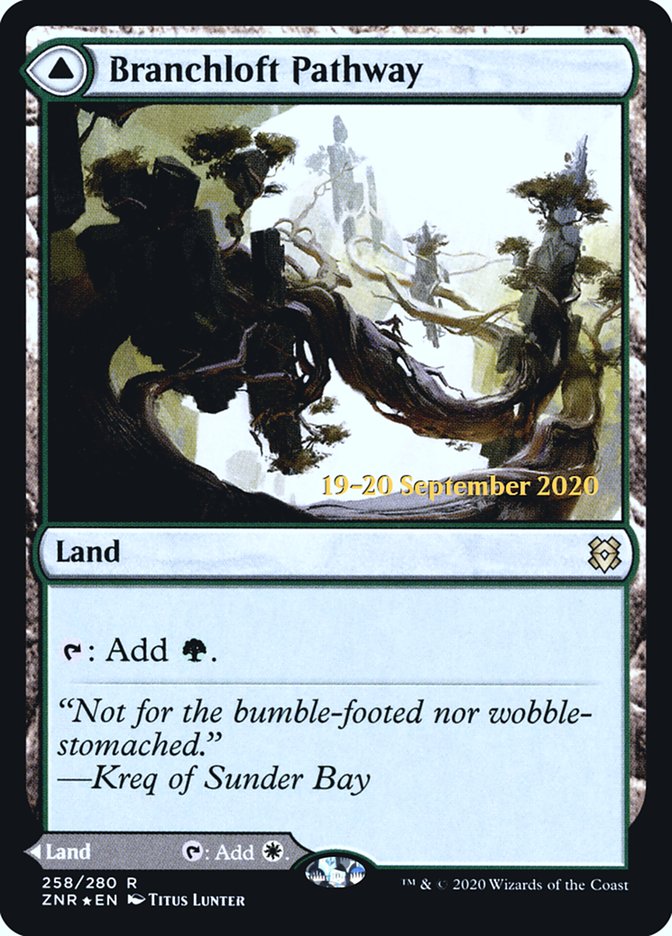 Branchloft Pathway // Boulderloft Pathway [Zendikar Rising Promos] | Game Haven TX