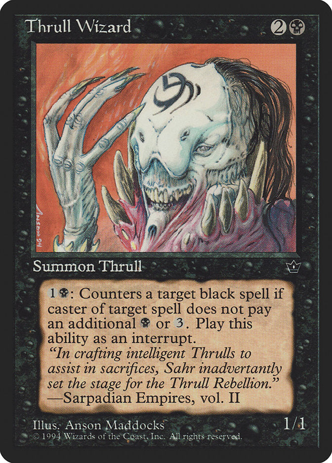 Thrull Wizard [Fallen Empires] | Game Haven TX
