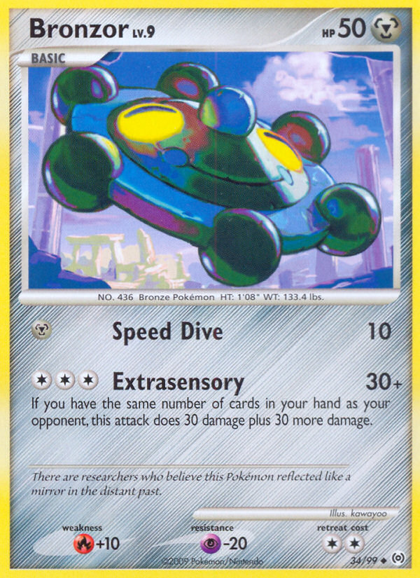 Bronzor (34/99) [Platinum: Arceus] | Game Haven TX