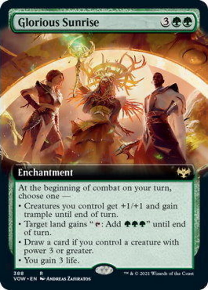 Glorious Sunrise (Extended) [Innistrad: Crimson Vow] | Game Haven TX