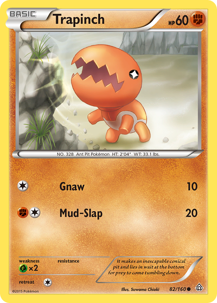 Trapinch (82/160) [XY: Primal Clash] | Game Haven TX