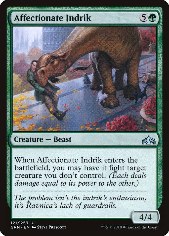 Affectionate Indrik [Guilds of Ravnica] | Game Haven TX