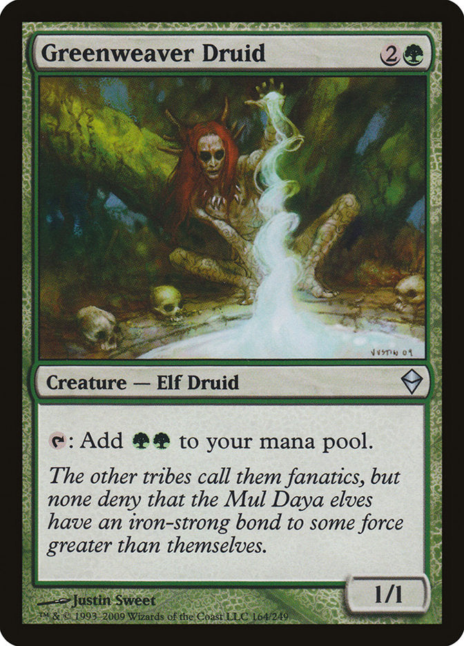 Greenweaver Druid [Zendikar] | Game Haven TX