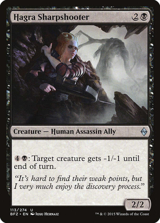 Hagra Sharpshooter [Battle for Zendikar] | Game Haven TX