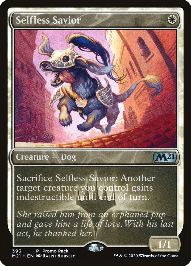 Selfless Savior (Promo Pack) [Core Set 2021 Promos] | Game Haven TX