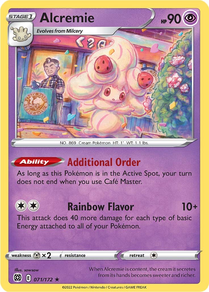 Alcremie (071/172) [Sword & Shield: Brilliant Stars] | Game Haven TX