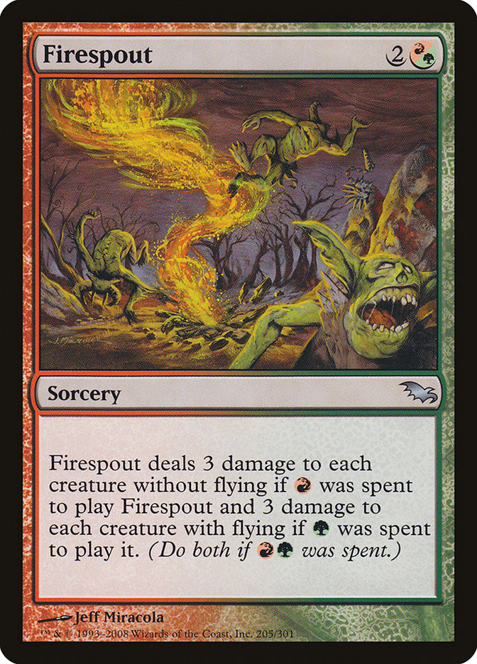 Firespout [Shadowmoor] | Game Haven TX