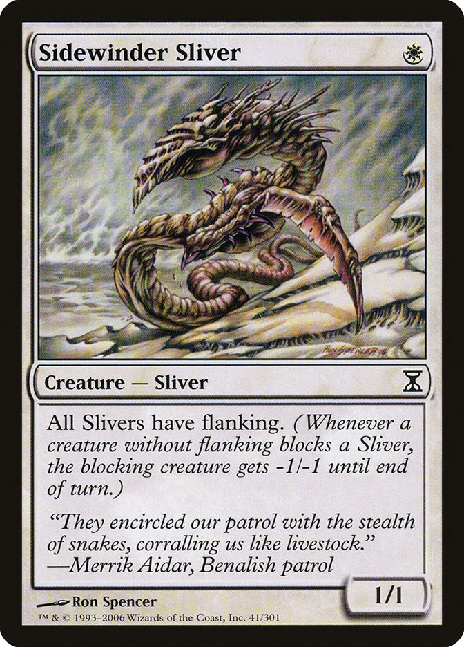 Sidewinder Sliver [Time Spiral] | Game Haven TX
