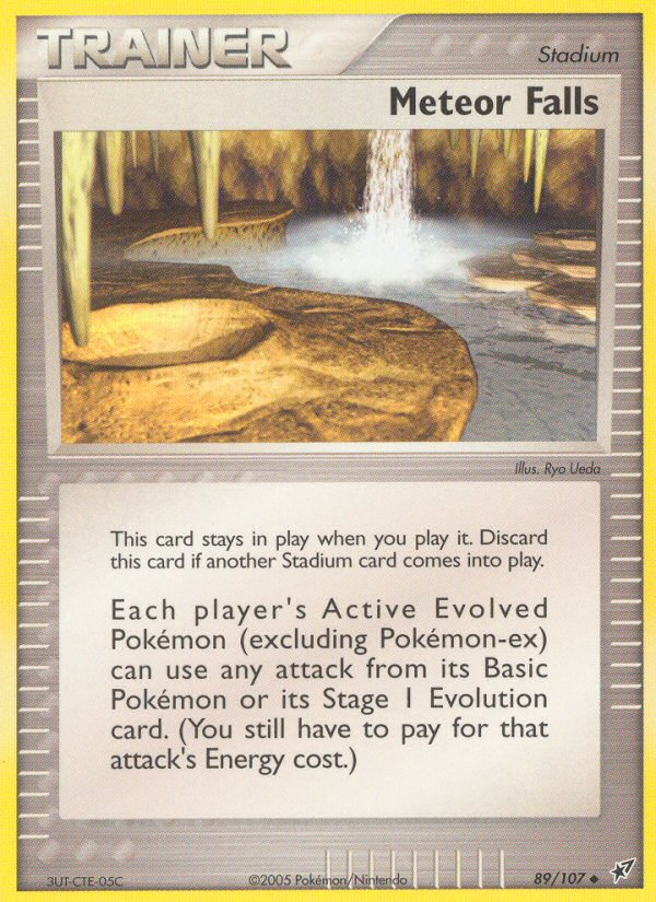 Meteor Falls (89/107) [EX: Deoxys] | Game Haven TX