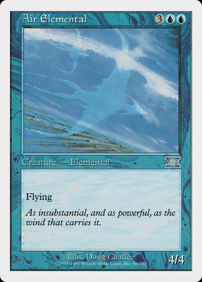 Air Elemental [Classic Sixth Edition] | Game Haven TX