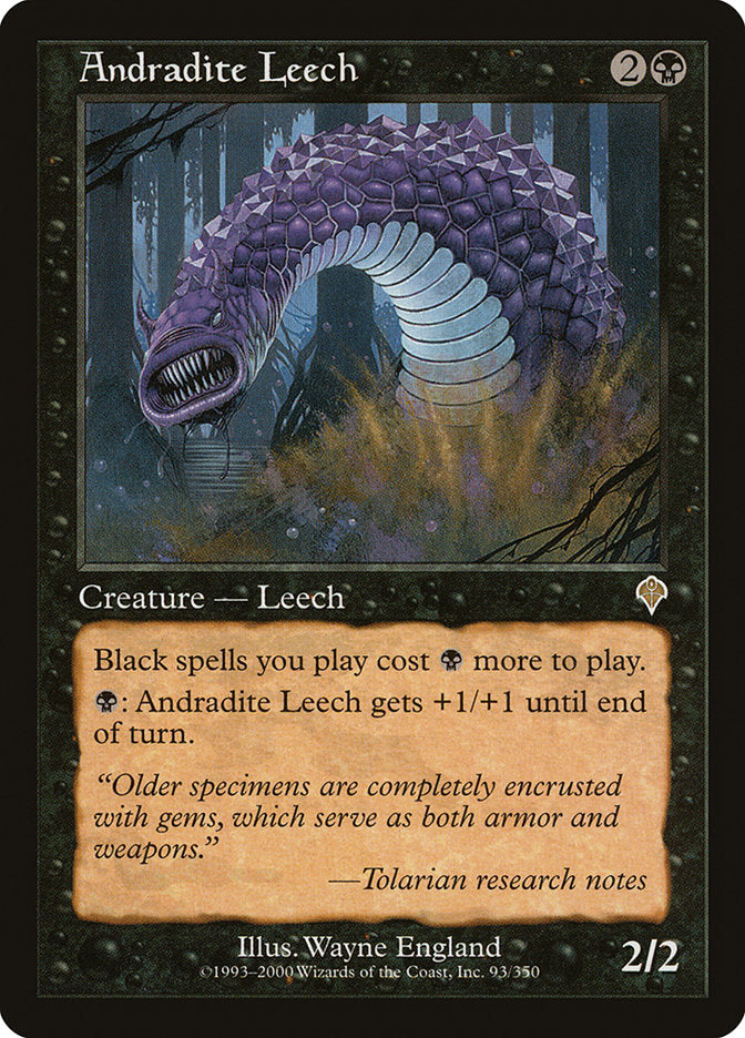 Andradite Leech [Invasion] | Game Haven TX