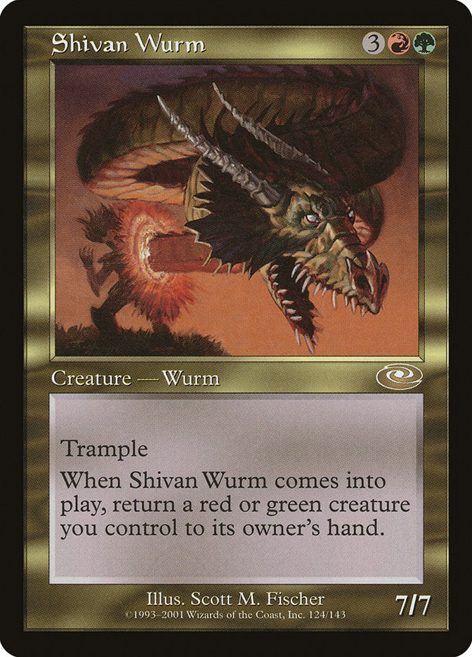 Shivan Wurm [Planeshift] | Game Haven TX